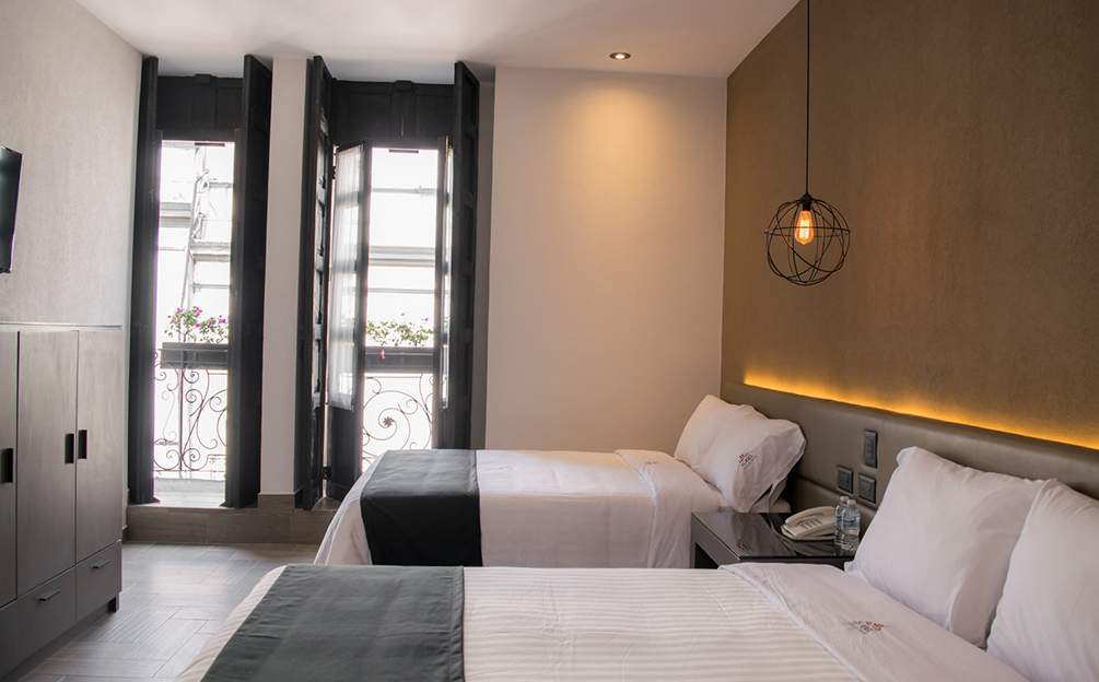 Habitación Doble en Puebla - Hoteles Isabel