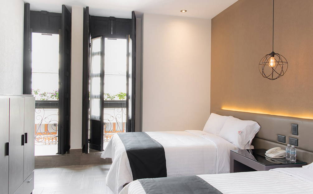 Habitación Doble en Puebla - Hoteles Isabel